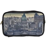 Buenos Aires Argentina Cityscape Aerial View Toiletries Bag (Two Sides) Back