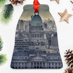 Buenos Aires Argentina Cityscape Aerial View Bell Ornament (two Sides) by dflcprintsclothing