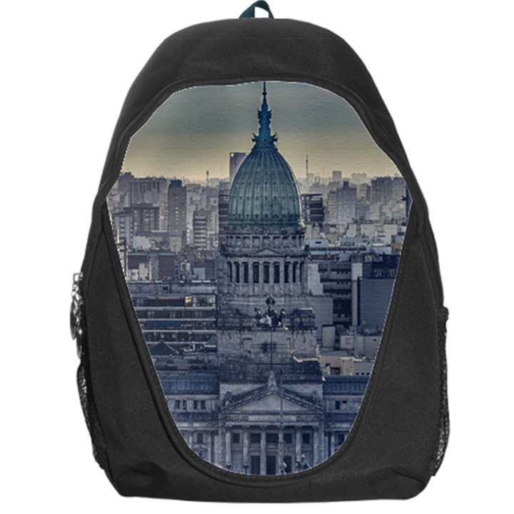 Buenos Aires Argentina Cityscape Aerial View Backpack Bag