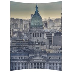 Buenos Aires Argentina Cityscape Aerial View Back Support Cushion