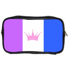 Drag Pride Flag V Travel Toiletry Bag (two Sides)