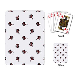 Ugly Monster Fish Drawing Playing Cards Single Design (rectangle)