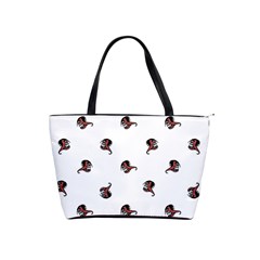 Ugly Monster Fish Drawing Classic Shoulder Handbag