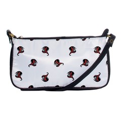 Ugly Monster Fish Drawing Shoulder Clutch Bag by dflcprintsclothing