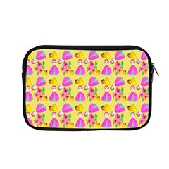 Girl With Hood Cape Heart Lemon Pattern Yellow Apple Macbook Pro 13  Zipper Case by snowwhitegirl