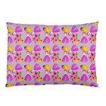 Girl With Hood Cape Heart Lemon Pattern Lilac Pillow Case 26.62 x18.9  Pillow Case