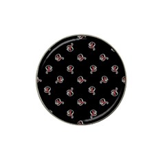 Ugly Monster Fish Motif Print Pattern Hat Clip Ball Marker (4 Pack) by dflcprintsclothing