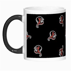 Ugly Monster Fish Motif Print Pattern Morph Mugs by dflcprintsclothing