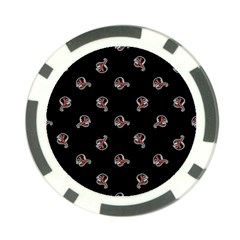 Ugly Monster Fish Motif Print Pattern Poker Chip Card Guard (10 Pack) by dflcprintsclothing