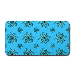 Blue Repeat Pattern Medium Bar Mats by emmamatrixworm