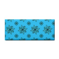 Blue Repeat Pattern Hand Towel