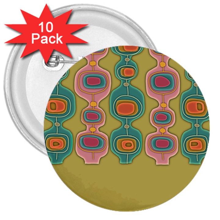 Americana 2 3  Buttons (10 pack) 