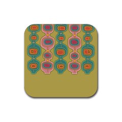 Americana 2 Rubber Coaster (square)  by emmamatrixworm