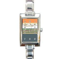 Sherellerippy4013by5178a4bc9b Rectangle Italian Charm Watch by SERIPPY