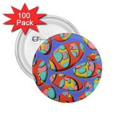 Urban Design  2 25  Buttons (100 Pack)  by emmamatrixworm