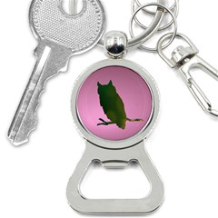 Owl Bird Branch Nature Animal Bottle Opener Key Chain