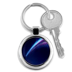 Light Fleeting Man s Sky Magic Key Chain (round) by Mariart