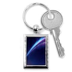 Light Fleeting Man s Sky Magic Key Chain (rectangle) by Mariart