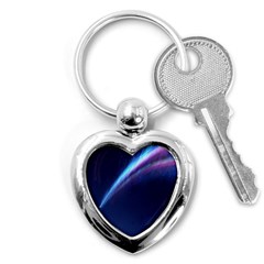 Light Fleeting Man s Sky Magic Key Chain (heart) by Mariart