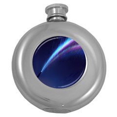 Light Fleeting Man s Sky Magic Round Hip Flask (5 oz)