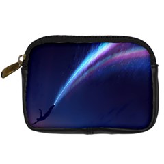 Light Fleeting Man s Sky Magic Digital Camera Leather Case