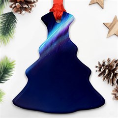 Light Fleeting Man s Sky Magic Christmas Tree Ornament (Two Sides)