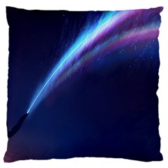 Light Fleeting Man s Sky Magic Large Cushion Case (One Side)