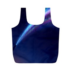 Light Fleeting Man s Sky Magic Full Print Recycle Bag (M)