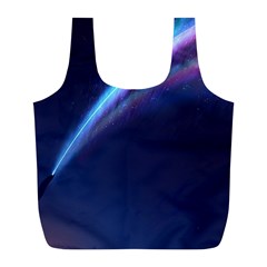 Light Fleeting Man s Sky Magic Full Print Recycle Bag (L)