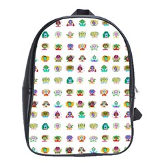 All The Aliens Teeny School Bag (large) by ArtByAng