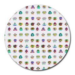 All The Aliens Teeny Round Mousepads