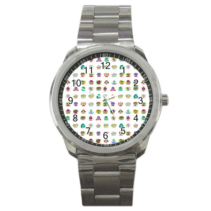 All The Aliens Teeny Sport Metal Watch