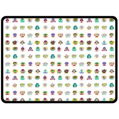 All The Aliens Teeny Fleece Blanket (large) 