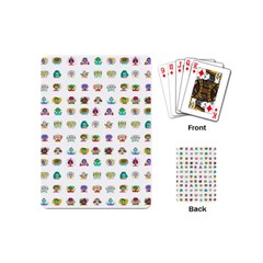 All The Aliens Teeny Playing Cards Single Design (mini) by ArtByAng