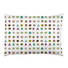 All The Aliens Teeny Pillow Case (two Sides) by ArtByAng