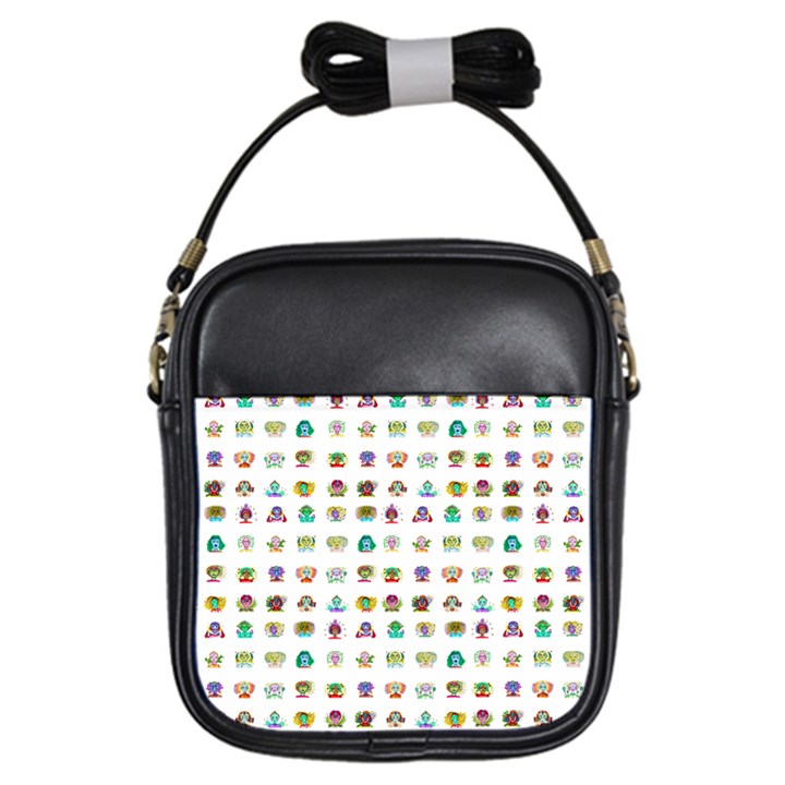 All The Aliens Teeny Girls Sling Bag