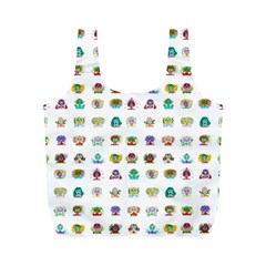 All The Aliens Teeny Full Print Recycle Bag (m) by ArtByAng