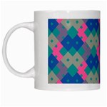 Geo Puzzle White Mugs Left