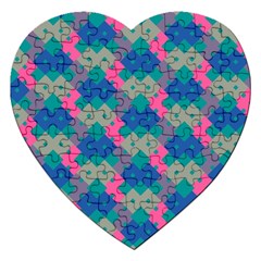 Geo Puzzle Jigsaw Puzzle (heart)