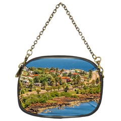 Punta Colorada Aerial Landscape Scene, Uruguay Chain Purse (two Sides)