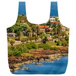 Punta Colorada Aerial Landscape Scene, Uruguay Full Print Recycle Bag (XXL) Back