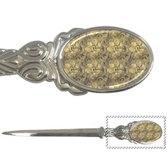 Retro Stlye Floral Decorative Print Pattern Letter Opener