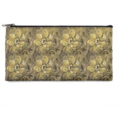 Retro Stlye Floral Decorative Print Pattern Pencil Case