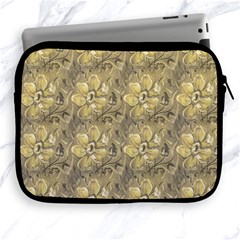 Retro Stlye Floral Decorative Print Pattern Apple Ipad 2/3/4 Zipper Cases by dflcprintsclothing