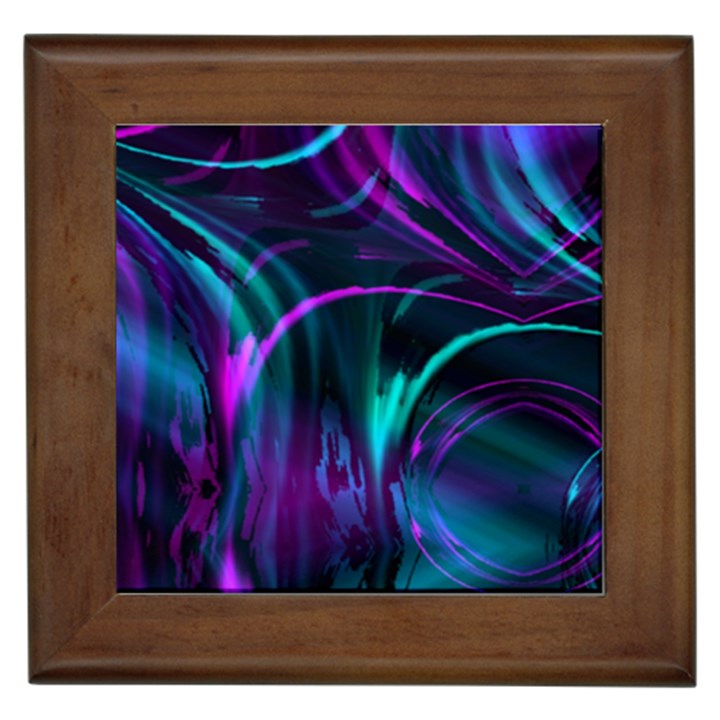 Drunk Vision Framed Tile