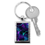 Drunk Vision Key Chain (Rectangle) Front