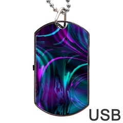 Drunk Vision Dog Tag Usb Flash (one Side) by MRNStudios