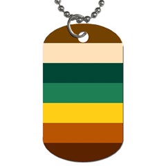 Retro 80s Dog Tag (two Sides) by tmsartbazaar