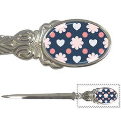 Flowers And Hearts  Letter Opener by MooMoosMumma