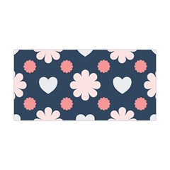 Flowers And Hearts  Yoga Headband by MooMoosMumma